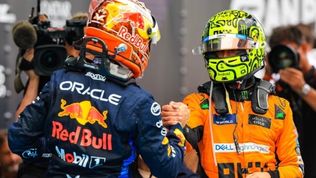 ESTADÃO CONTEÚDO Max Verstappen supera Lando Norris e vence o GP da Espanha ESTADÃO CONTEÚDO Max Verstappen supera Lando Norris e vence o GP da Espanha