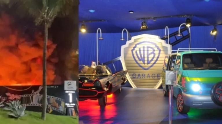 Redação GPS Incêndio na exposição da Casa Warner no Rio destrói clássicos do cinema