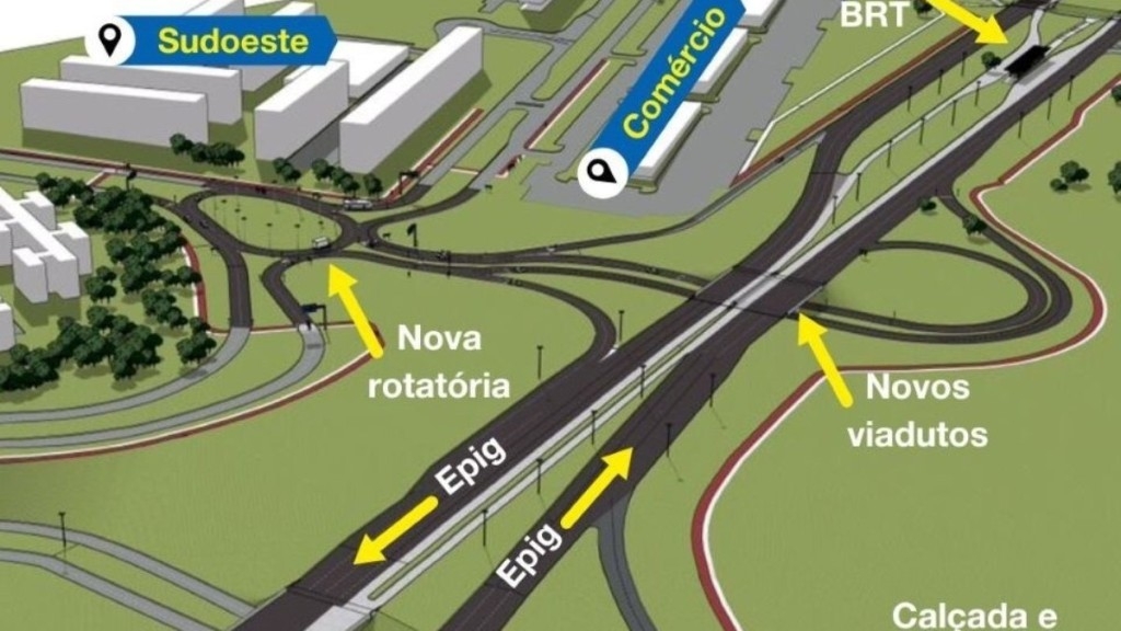 Agência Brasília Acesso a vias da Octogonal e do Sudoeste será interditado a partir de sábado (15) Agência Brasília Acesso a vias da Octogonal e do Sudoeste será interditado a partir de sábado (15)