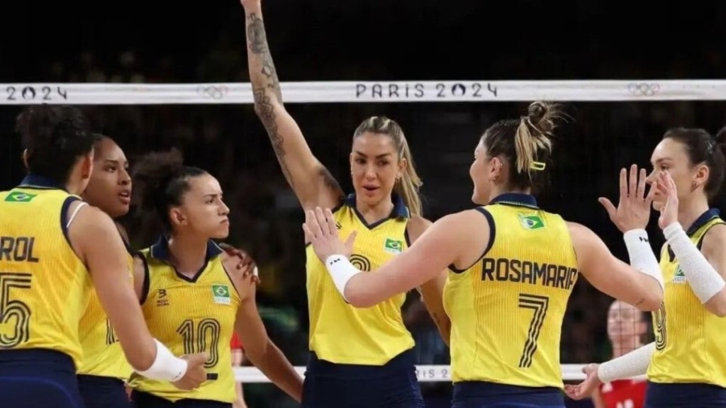 Henrique Neri Brasil é bronze no vôlei feminino em Paris Henrique Neri Brasil é bronze no vôlei feminino em Paris