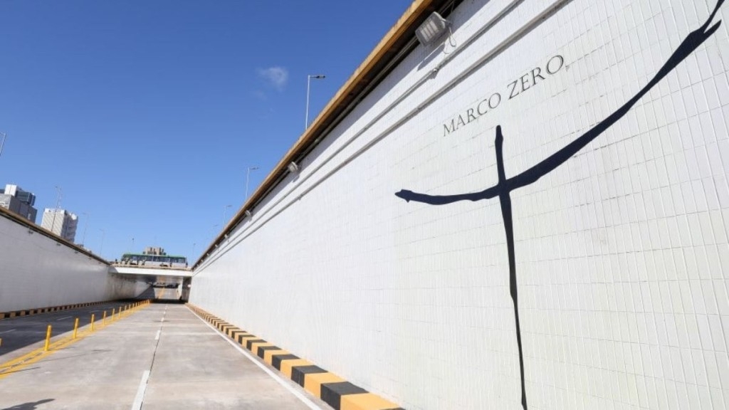 Agência Brasília Buraco do Tatu é reinaugurado com novo pavimento e símbolo do Marco Zero Agência Brasília Buraco do Tatu é reinaugurado com novo pavimento e símbolo do Marco Zero