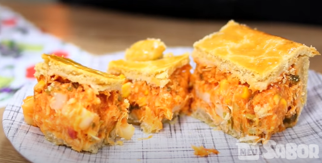 Torta de Frango e Palmito Torta de Frango e Palmito