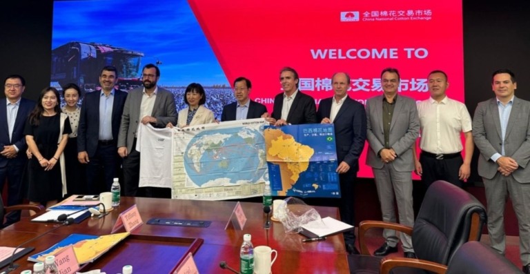 Representantes do setor algodoeiro vão à China ampliar mercado