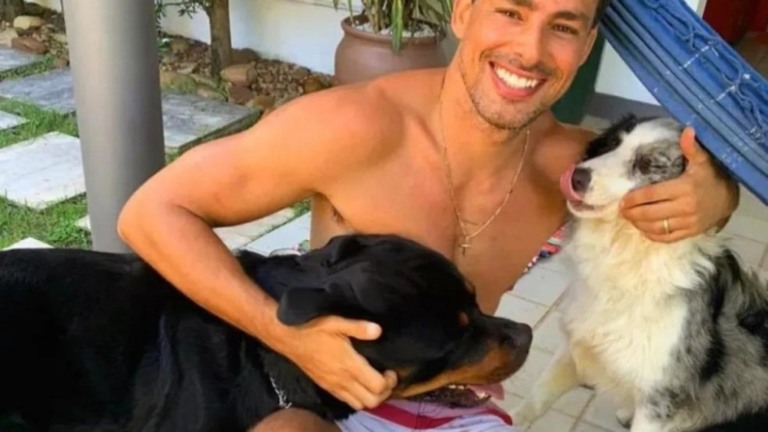 ESTADÃO CONTEÚDO Cauã Reymond lamenta morte de cachorro por envenenamento