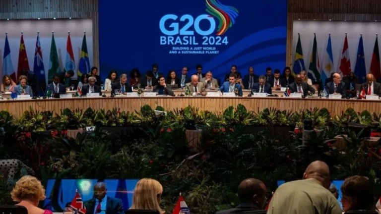 Agência Brasil Reunião do G20 discute taxação de super-ricos e emergência climática