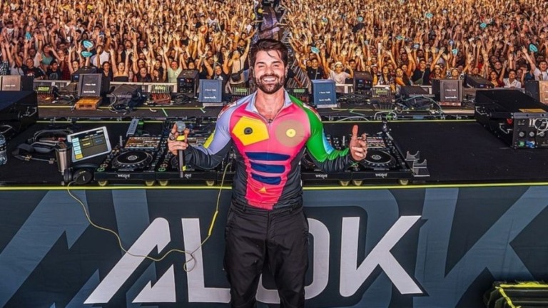 ESTADÃO CONTEÚDO Alok agita a edição belga do festival Tomorrowland