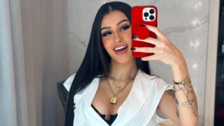 Bia Miranda mostra como está barriga após parto de Kaleb: ‘Já deu pra ver a diferença’ Bia Miranda mostra como está barriga após parto de Kaleb: ‘Já deu pra ver a diferença’