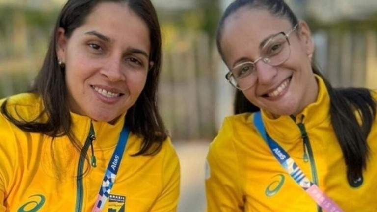 Henrique Neri Brasil garante medalha no tênis de mesa de duplas femininas