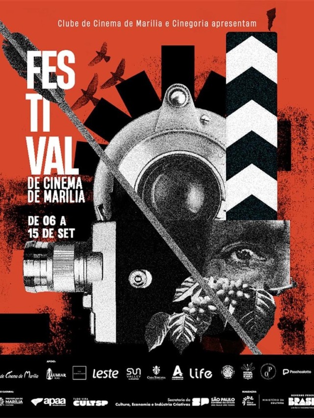 Festival de Cinema de Marília terá programação muito além dos filmes. começa sexta