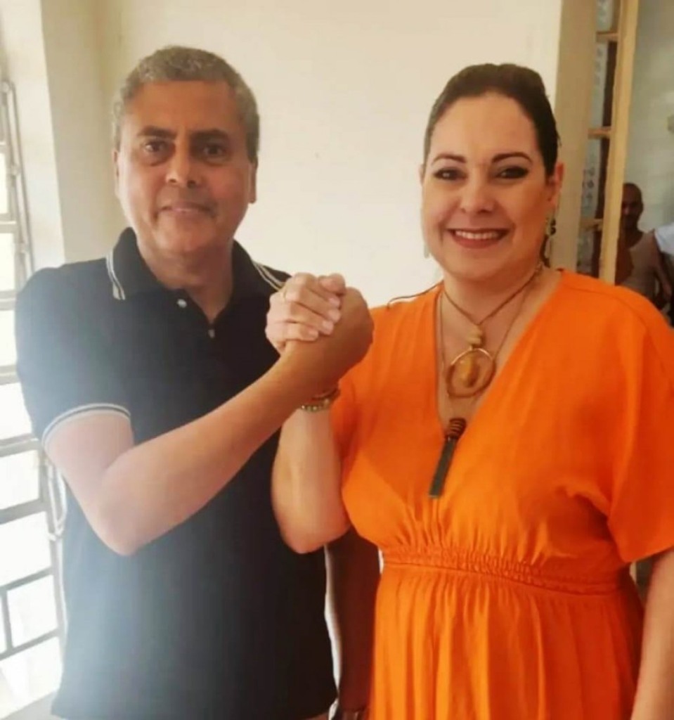 Advogado Henrique Neves e a enfermeira Nayara Mazini – Divulgação Advogado Henrique Neves e a enfermeira Nayara Mazini – Divulgação