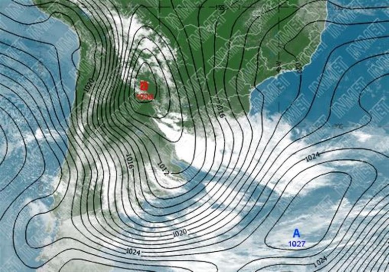 Final de semana terá frente fria, previsão de umidade e queda de temperaturas