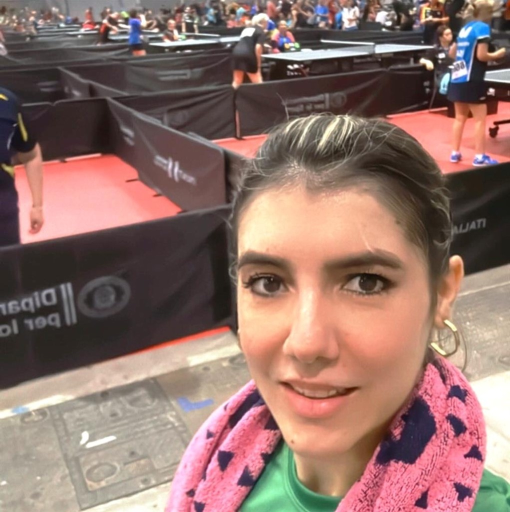 Larissa Tassi, de Marília, na estreia no mundial – Arquivo Pessoal Larissa Tassi, de Marília, na estreia no mundial – Arquivo Pessoal
