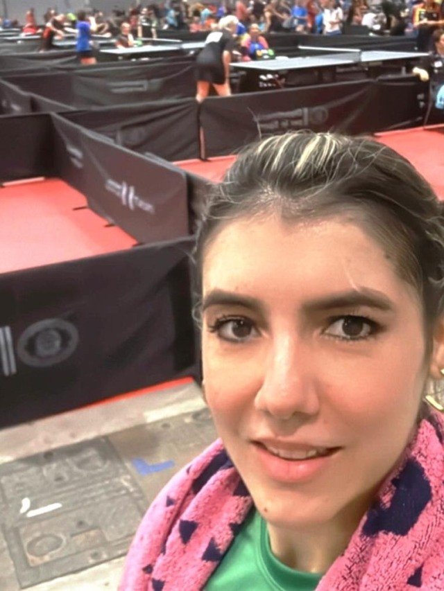 Larissa Tassi, de Marília, na estreia no mundial – Arquivo Pessoal