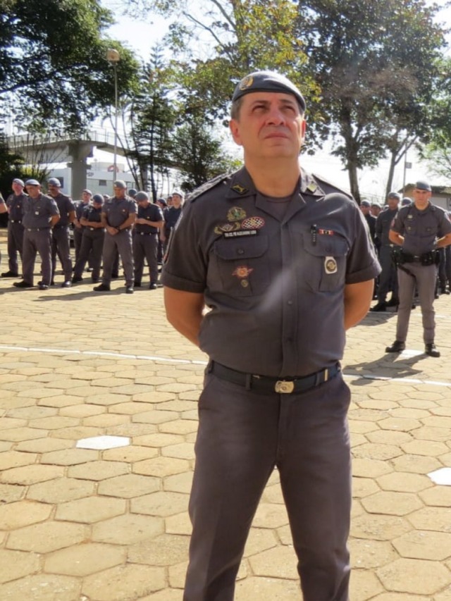 Coronel - PM de Marília faz despedida a Alexandre Ledo; na reserva e promovido