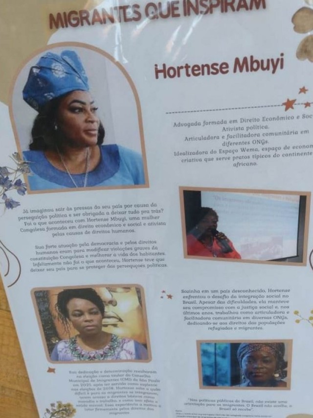 Mural em Marília ajuda a conhecer e pensar sobre migração e acolhimento