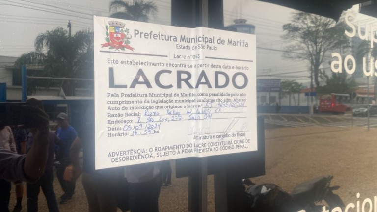 Decisão da Justiça mantém interdição de empresa de zona azul em Marília